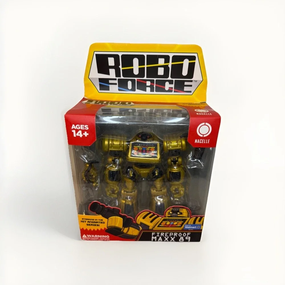 Robo Force Fireproof Maxx 89 Action Figure Nacelle Walmart Exclusive